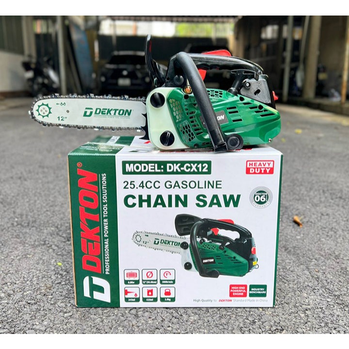 Máy cưa xích dùng xăng 25.4cc Dekton DK-CX12