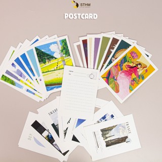 Postcard nhiều mẫu - set 8 mẫu khác nhau -  STHM PPS