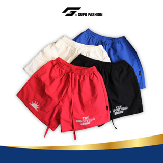   BST TẾT  Quần Short Nam Nữ Vải Dù Cao Cấp Form Rộng Trên Gối GUPO - GS04P 