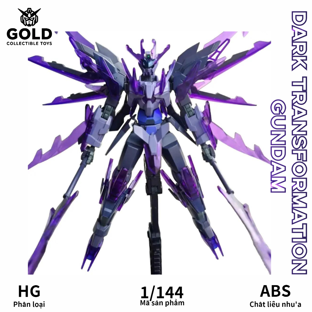 Mô Hình Gundam JMS Glacier Shifting Warrior Mô Hình Lắp Ráp Mecha Kèm Decal Nước Chân Đế