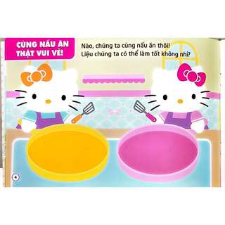 Sách - Hello Kitty - Kitty ham vui , mở tiệc thôi ! (3-8 tuổi) (tái bản)