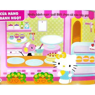 Sách - Hello Kitty - Kitty ham vui , mở tiệc thôi ! (3-8 tuổi) (tái bản)