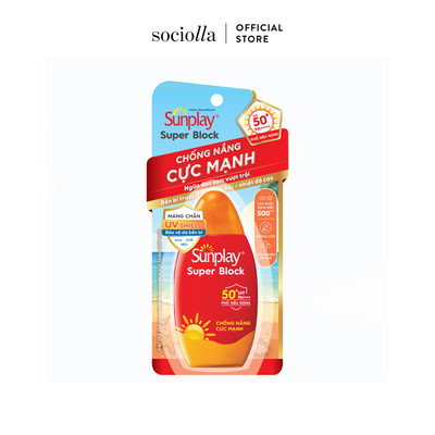 Sữa Chống Nắng Bảo Vệ Vượt Trội Sunplay Super Block SPF50 PA++++