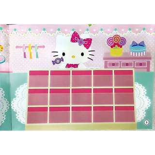Sách dán hình Hello Kitty – Kitty mi nhon đến tiệm ăn ngon (3–8 tuổi)