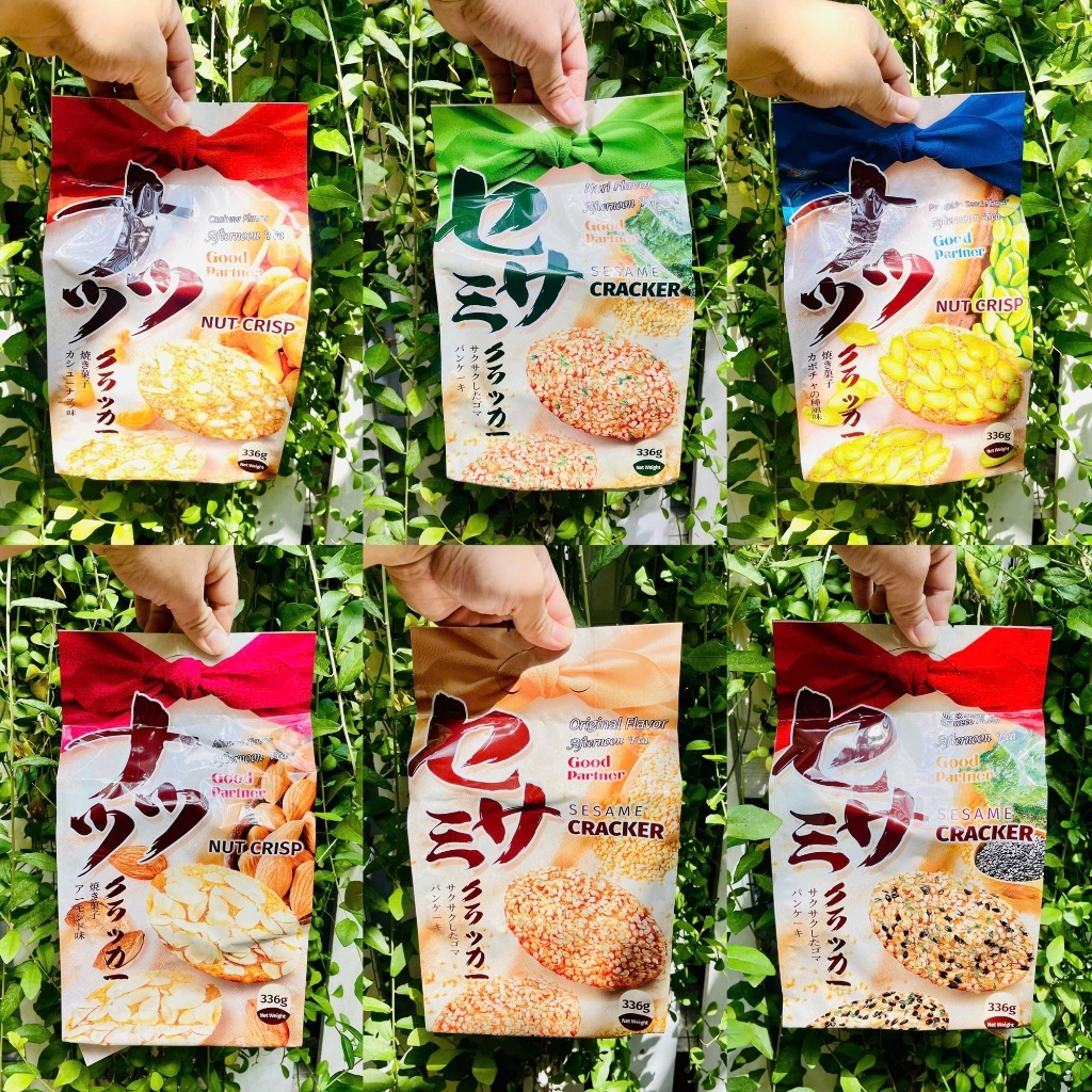 Bánh Quy Mè Egg White 336gr/326gr - Nhiều Vị