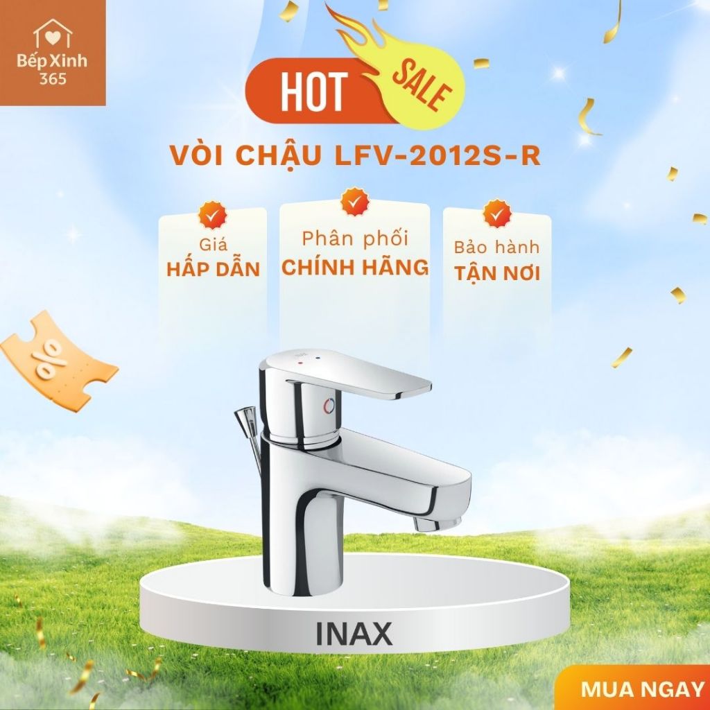 Vòi chậu INAX LFV-2012S-R - Thiết Kế Hiện Đại, An Toàn Cho Gia Đình
