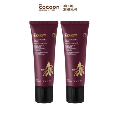 [MUA 2 GIẢM 40%] Combo 2 Tẩy da chết da đầu bồ kết Cocoon 200ml