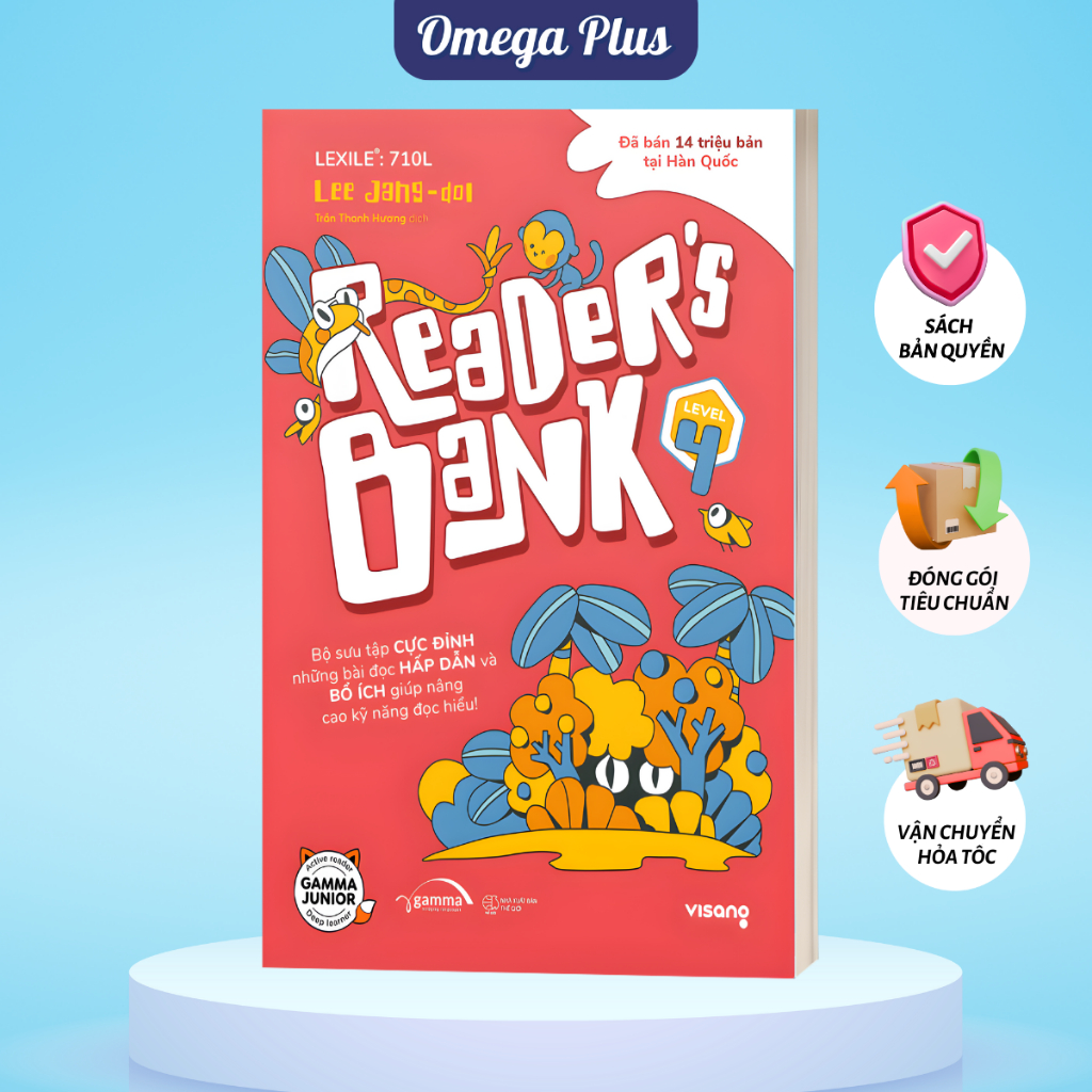 Sách Reader's Bank Level 4 (Alpha Books)