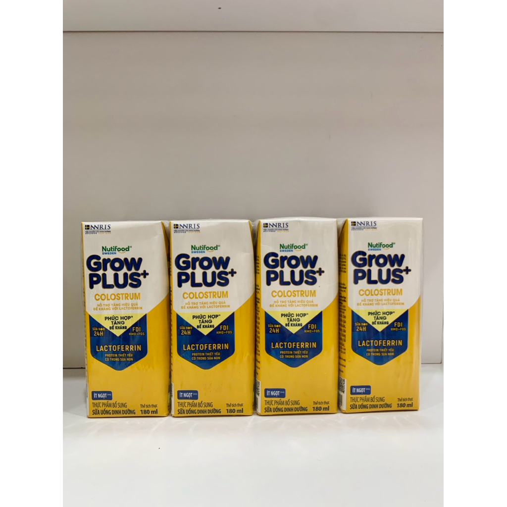 [1 Vỉ ]Sữa Uống Nutifood GrowPLUS+ Colostrum Lactoferrin