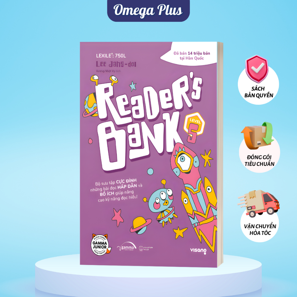 Sách Reader's Bank Level 5 (Alpha Books)