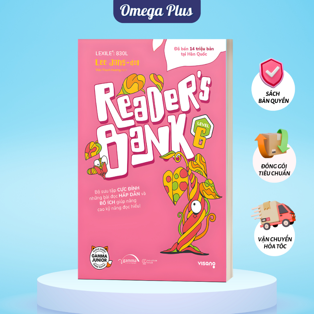 Sách Reader's Bank Level 6 (Alpha Books)