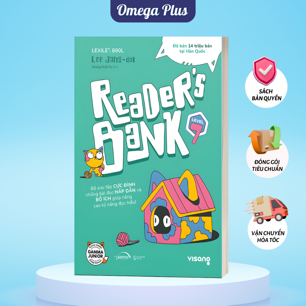 Sách Reader's Bank Level 7 (Alpha Books)