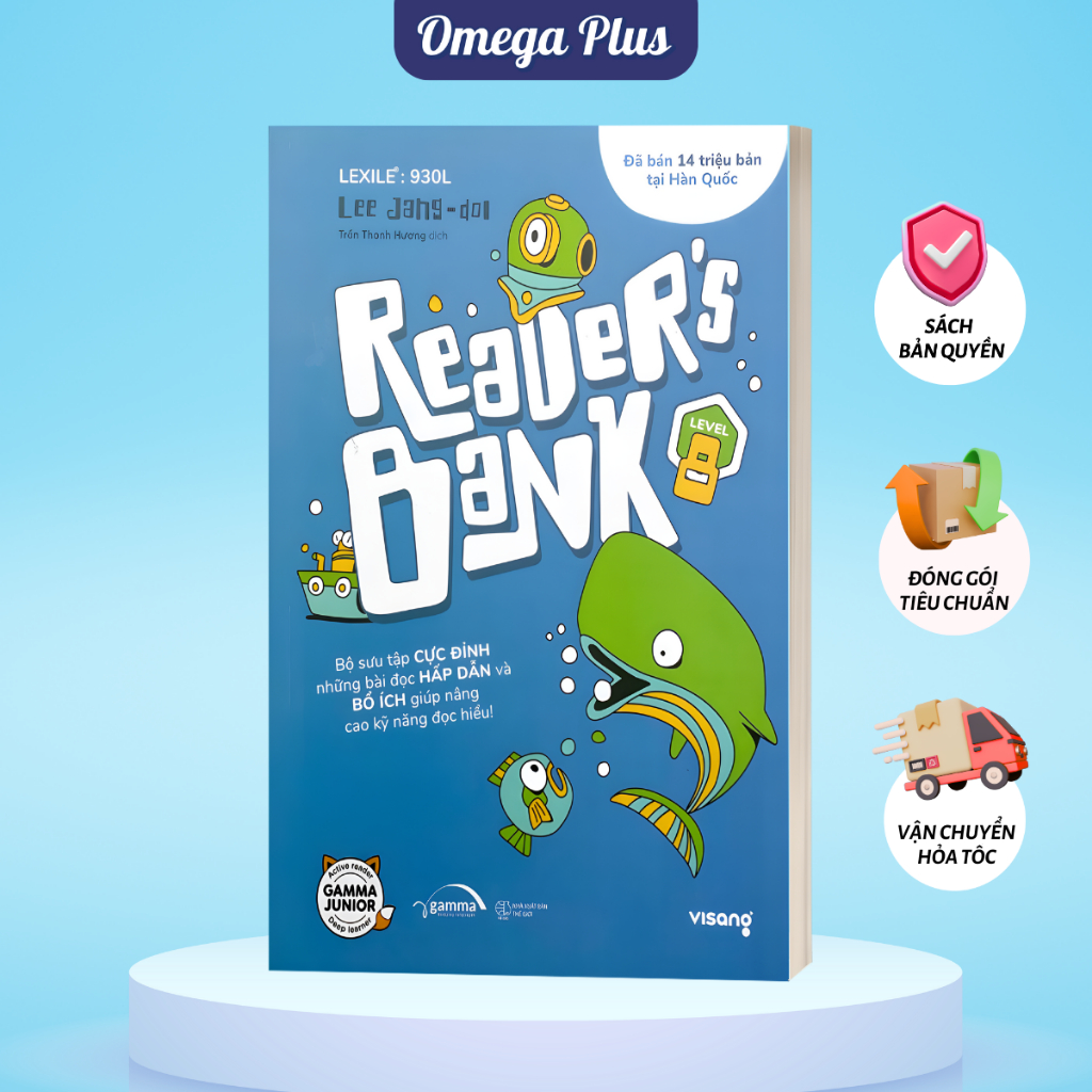 Sách Reader's Bank Level 8 (Alpha Books)