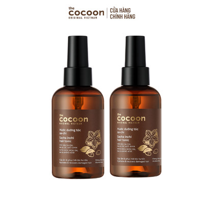 [MUA 2 GIẢM 40%] Combo 2 Nước dưỡng tóc Sa-chi Cocoon 140ml