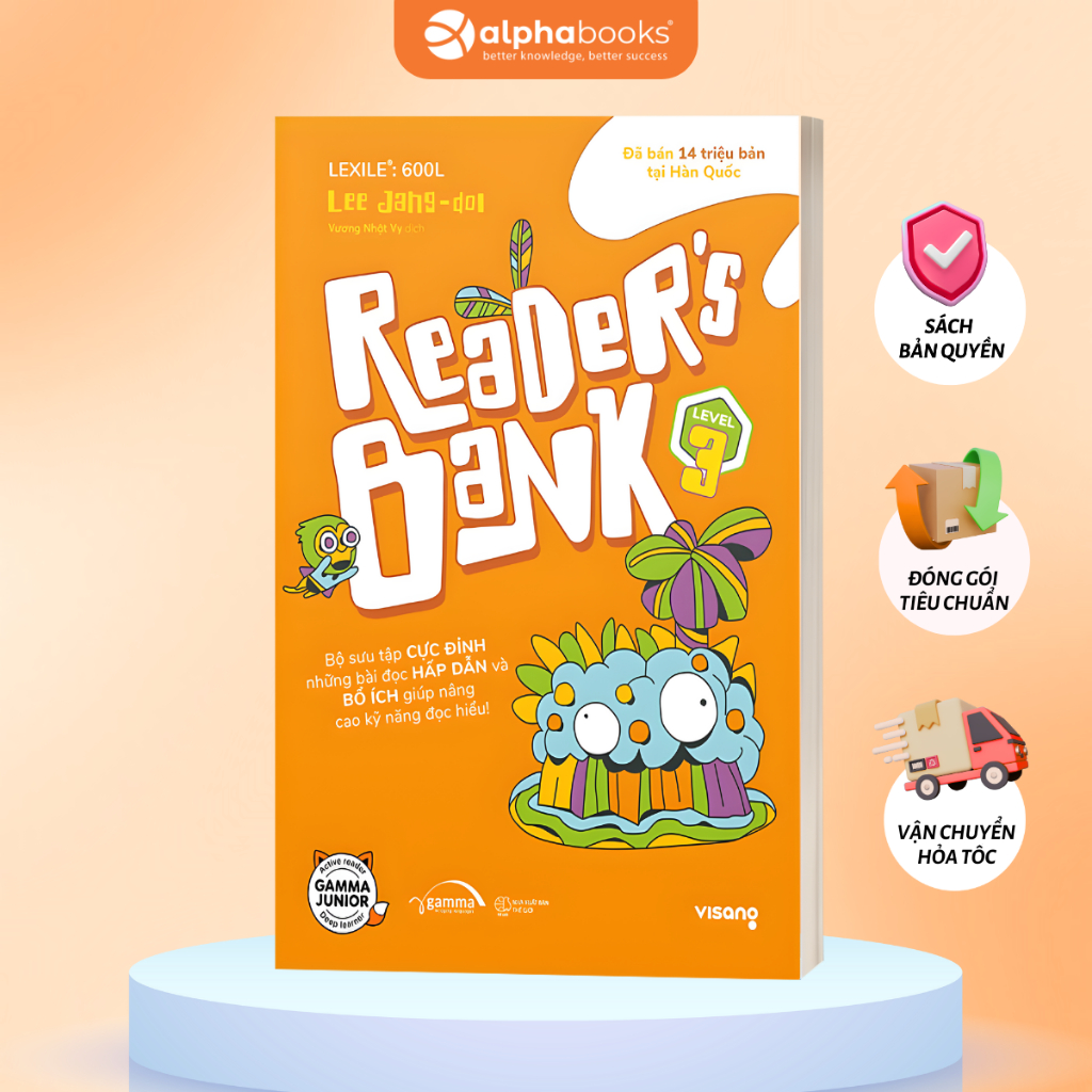 Sách Reader's Bank Level 3 (Alpha Books)