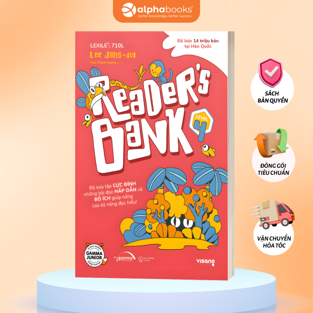 Sách Reader's Bank Level 4 (Alpha Books)