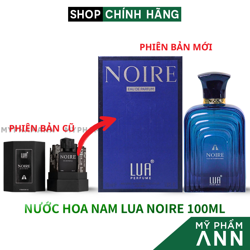 Nước Hoa Nam Cao Cấp Noire LUA Perfume Chính Hãng 100ml