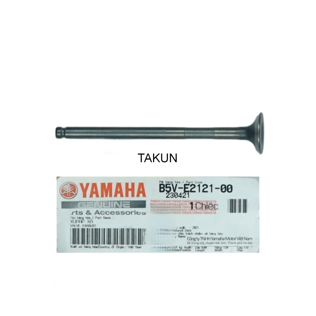 Cây Xupap xả xe EXCITER 155... zin Yamaha B5V-E2121-00