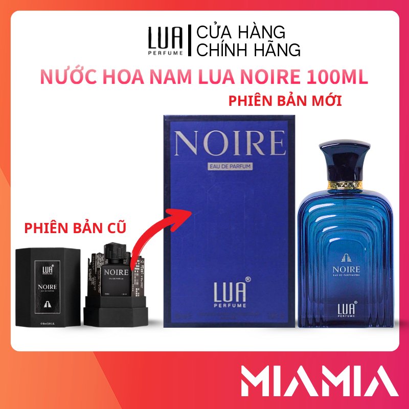 Nước Hoa Nam Noire LUA Perfume 100ml Phiên Bản Mới - Nước Hoa Nam Chính Hãng Mùi Hương Hiện Đai Lôi 