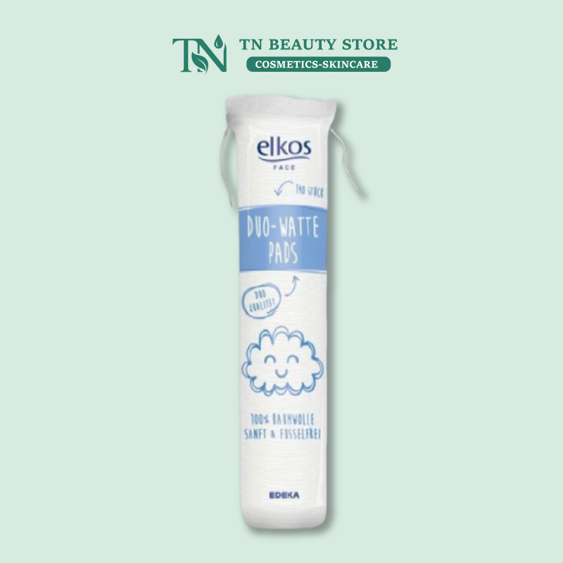 Bông tẩy trang elkos 140 miếng