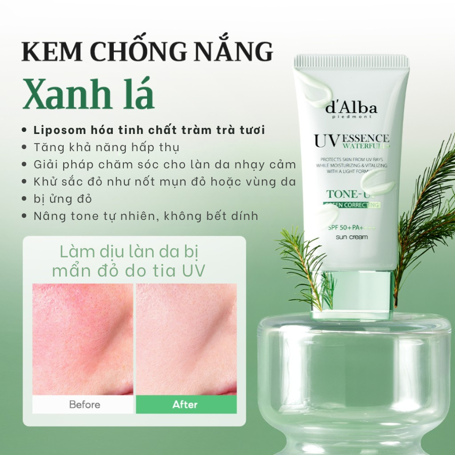 TONE UP - Xanh lá