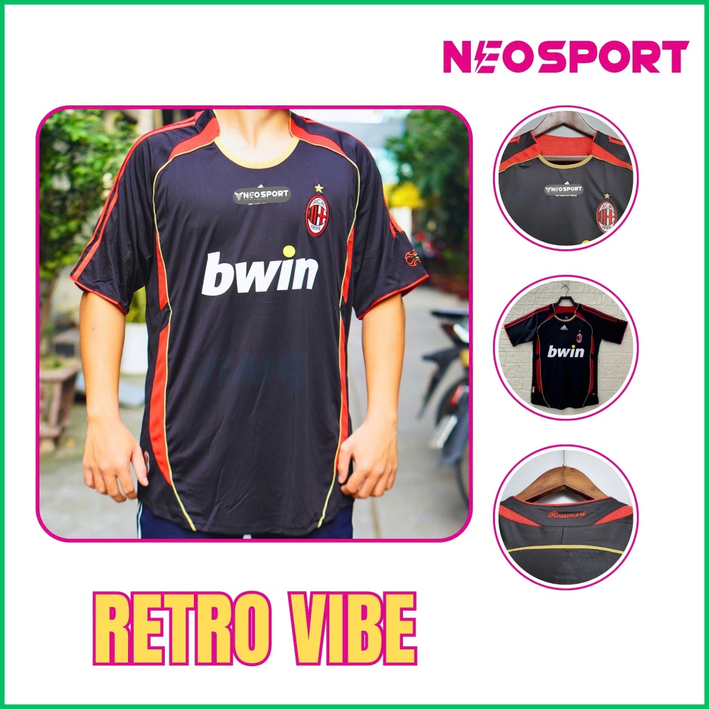 Áo Retro - Áó đấu AC Milan 2006/07