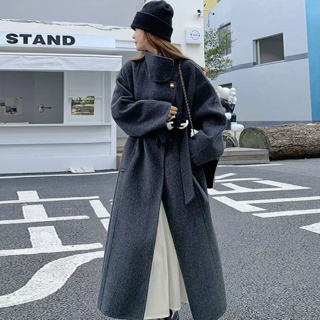 Áo dạ cashmere dạ ép 100% lông cừu cao cấp linh chốt live