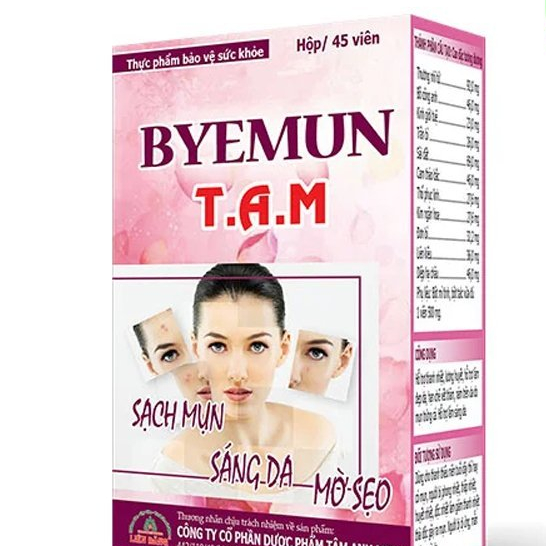 BYEMUN - Sạch Mụn Sáng Da Mờ Sẹo