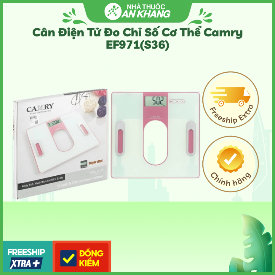 Cân điện tử đo chỉ số cơ thể Camry EF971(S36)