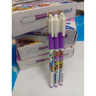 Combo 10 chiếc Bút nước doraemon Gel012 tím (bút nước đô rê mon) chính hãng