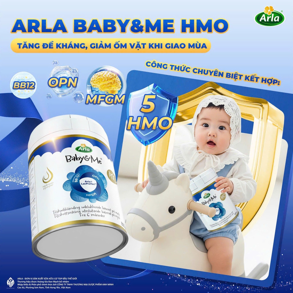 Sữa Arla Baby&me HMO