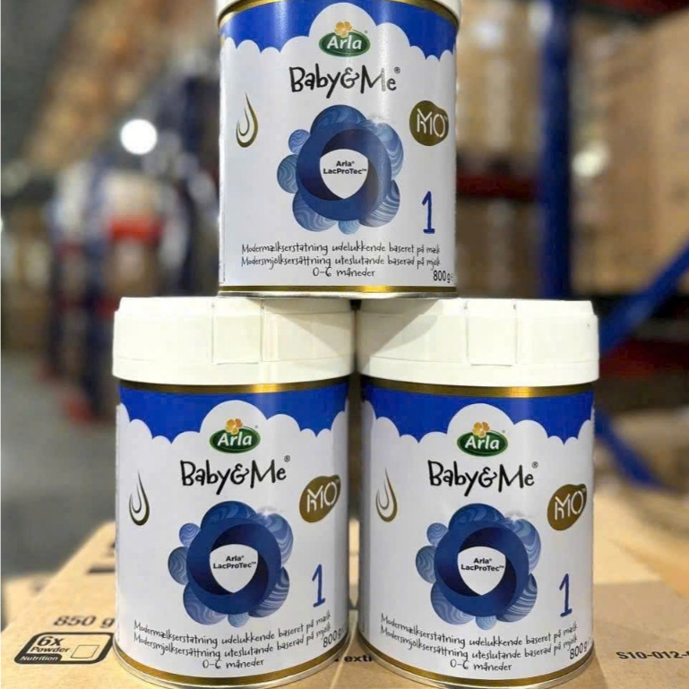 [Mua 1 tặng 2 bỉm Milk] Sữa Arla Baby&me HMO step 1