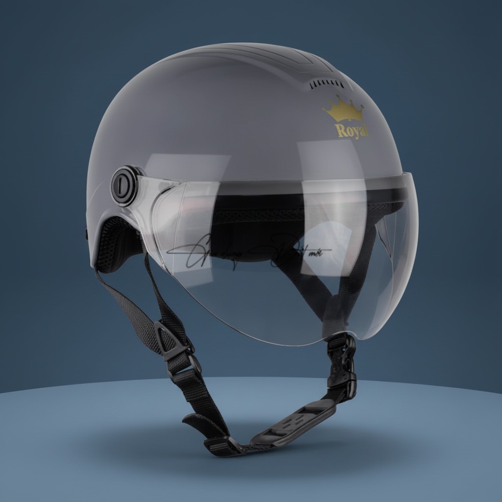 ( NÓN BẢO HIỂM SƠN CÓ KÍNH BẢO VỆ ) Mũ Bảo Hiểm Royal M103K Có Kính Dành Cho Nam Nữ FHTV10