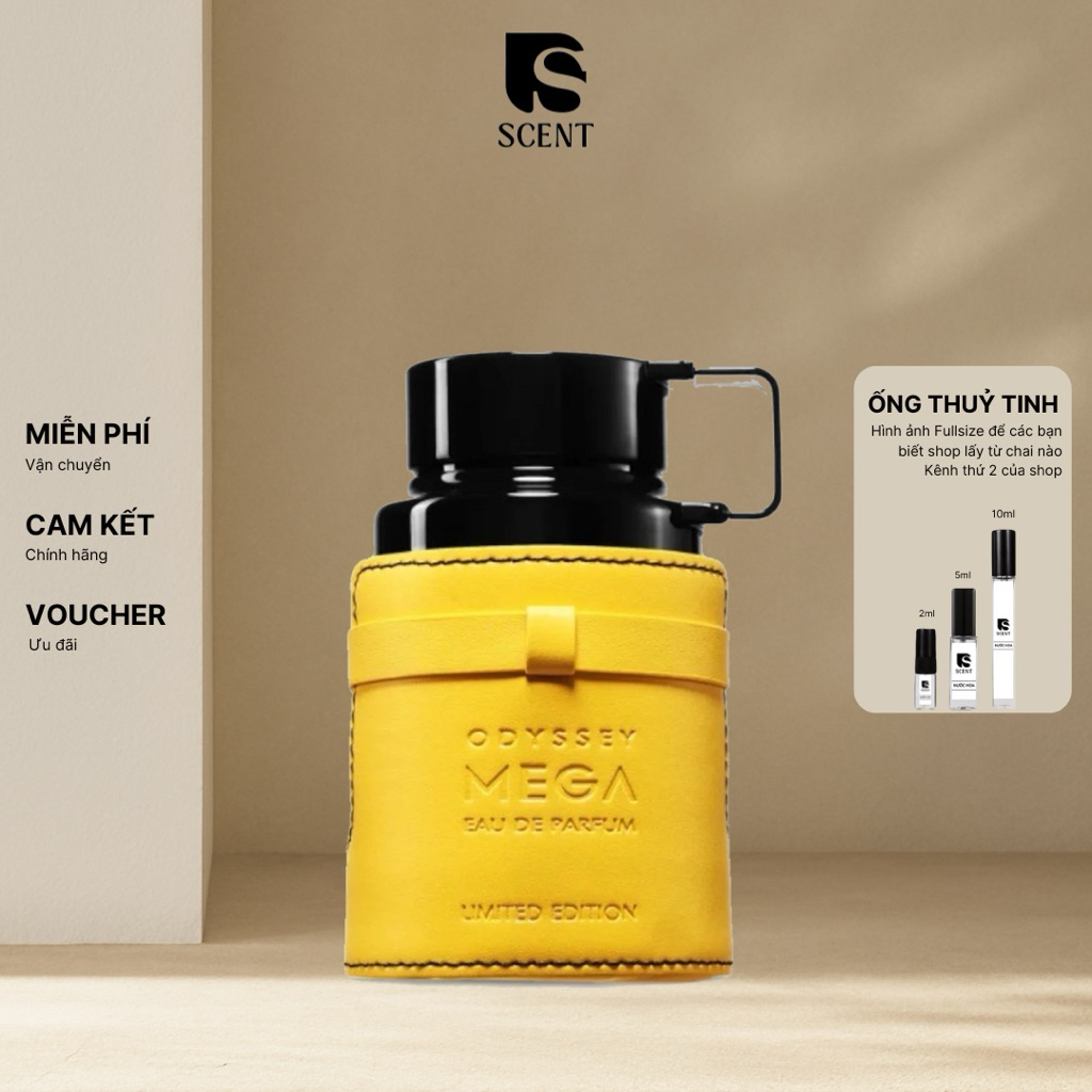 Nước Hoa Nam Armaf Odyssey Mega EDP | Mẫu thử | SSCENT