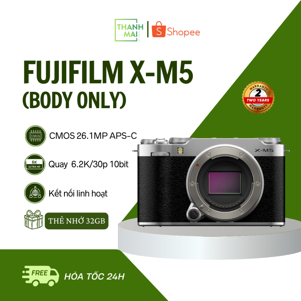 Máy ảnh Fujifilm X-M5 (Body)