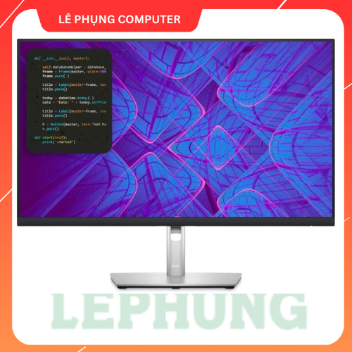 Màn hình Dell P2723QE 27" (4K UHD 3840 x 2160/ IPS/ 60Hz/ 5 ms)/VESA mount 100mm/ không tích hợp loa