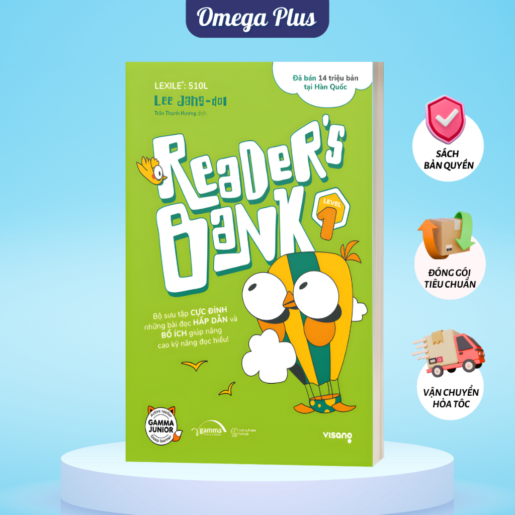Sách Reader's Bank Level 1 (Alpha Books)