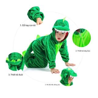 Bộ hóa trang hình khủng long cho bé