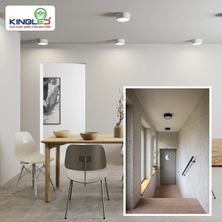Đèn Ống Bơ Tán Quang Agate 8W (OBK-SS Series) - KINGLED (Hàng Chính Hãng)