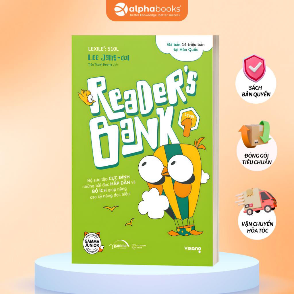 Sách Reader's Bank Level 1 (Alpha Books)