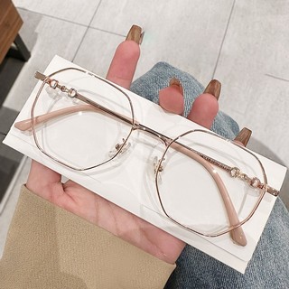 Mắt kính cận thị kính cận có độ sẵn - 0 ~ - 4.25 gọng trong suốt chống ánh sáng xanh phong cách Hàn Quốc kính 1002