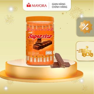  BÁNH XỐP SUPERSTAR 375G  30 THANH x12.5G  