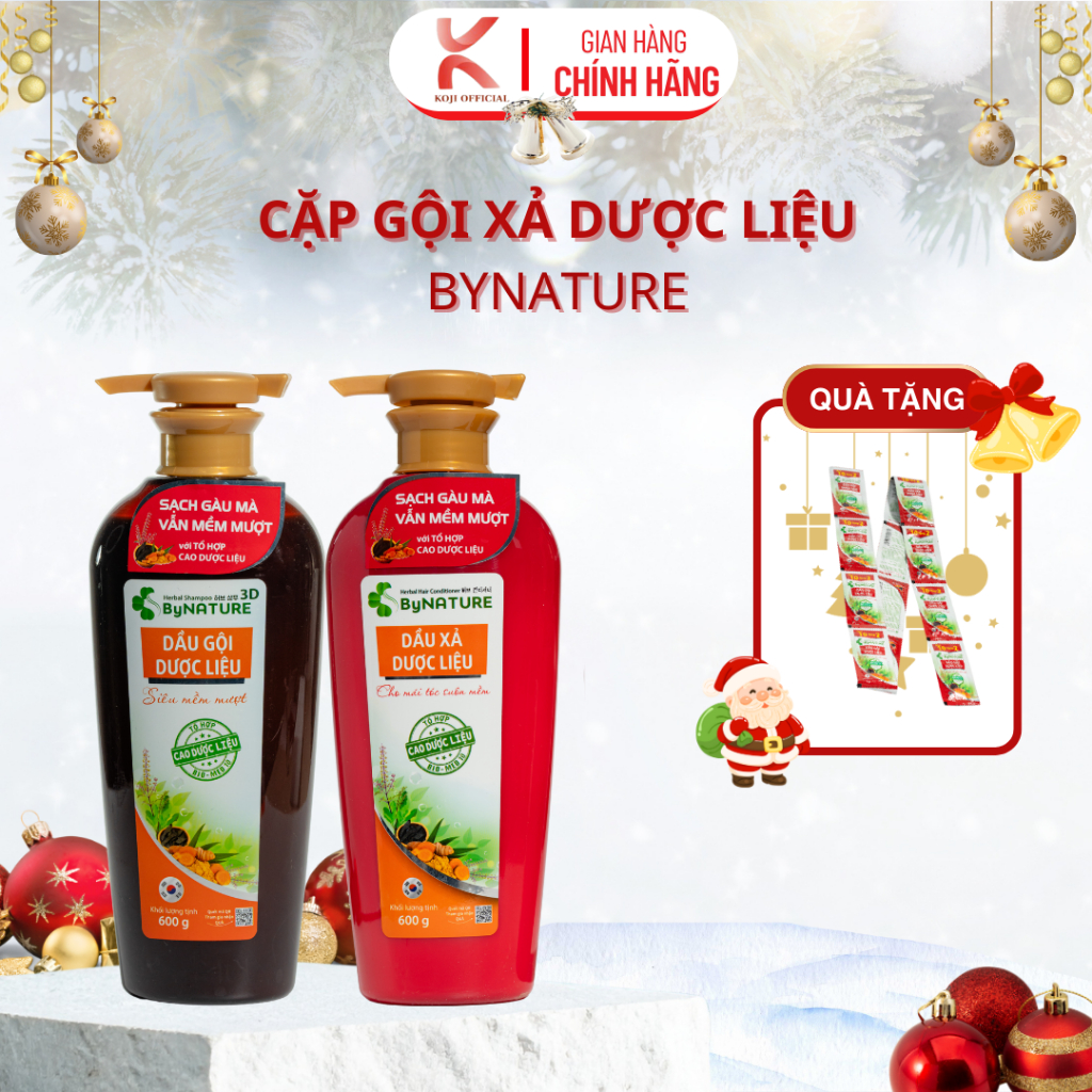 Dầu Gội Dược Liệu ByNature Siêu Mềm Mượt - Chuyên Gia Tóc Dầu