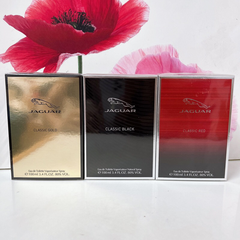 Nước hoa nam Jaguar Classic Gold/Red/Black 100ml