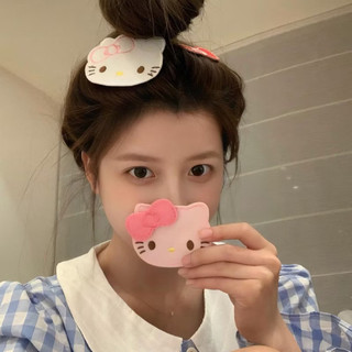 Dễ Thương Kẹp Tóc, Miếng dán kitty nơ