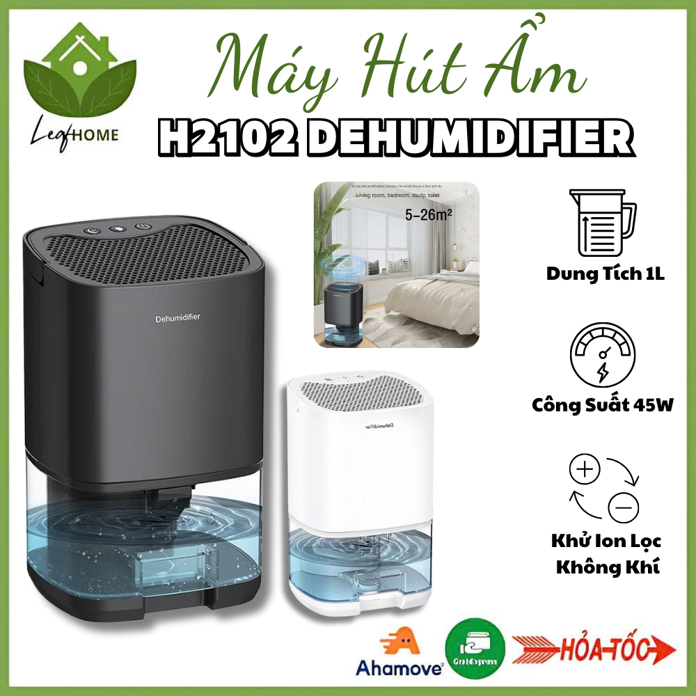 Máy Hút Ẩm DEHUMIDIFIER H2102 Hút Ẩm Không Khí - Chống Ẩm Mốc Trong Tủ Kệ - Bảo Vệ Sức Khỏe Gia Đình