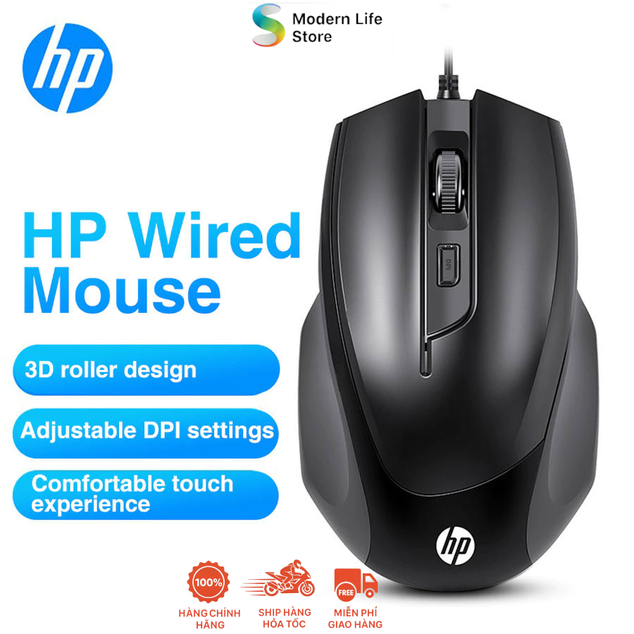 Chuột Máy Tính Có Dây HP M150 -Office