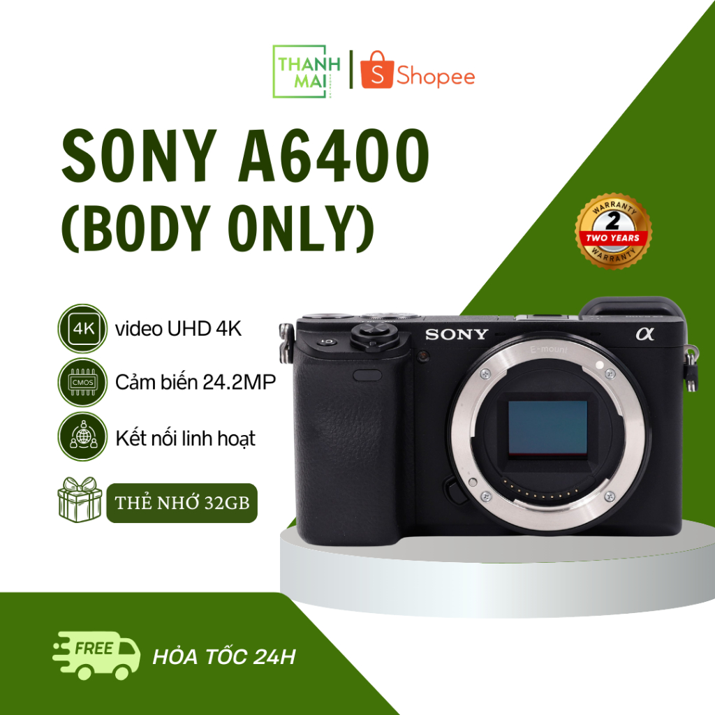 Máy ảnh Sony Alpha A6400 ( Body )