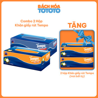 Khăn giấy hộp tempo box facial , mềm mịn & bền dai thương hiệu đức