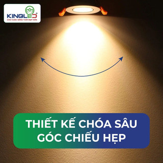 Đèn LED Âm Trần Chiếu Rọi OPAL (DLR-SS Series) - KINGLED (Hàng Chính Hãng)